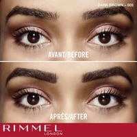 بودرة حواجب ريميل 003DARK BROWN