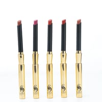 مجموعة احمر شفاه نباتي بالكولاجين لتغذية وشد الشفا...