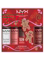 مجموعة قلوس ملمع شفاه من نيكس - 4 قطع