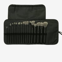 KS22 GREY BRUSH 18PCS مجموعة فرش رمادي مع حافظة