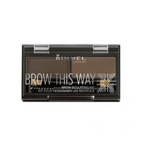 بودرة حواجب ريميل 003DARK BROWN