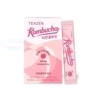 مشروب مسحوق شاي الكمبوتشا العضوي نكهة الخوخ(١٠ حبا...