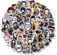 Demon Slayer (10) Stickers