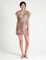 روب قصير بنقوش من RYA collection - 262N