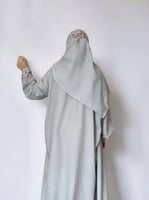 2 شرشف صلاة رمادي