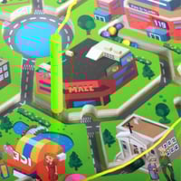 تمرير المغناطيس بين المسارات