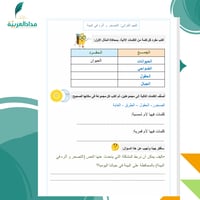 مذكرة لغتي للصف الرابع الابتدائي بنين