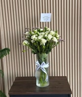 فازة ورد طبيعي