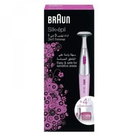آلة إزالة الشعر سيلك ايبل للنساء وردي من براون FG1...