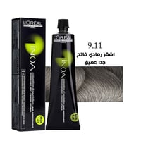 صبغة انوا من لوريال بروفيشينال أشقر رمادي فاتح عمي...