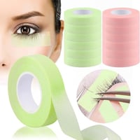 لاصق شريط رموش 2 رولز ملون (0.5 بوصة × 2 ياردة)