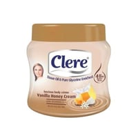 كريم الجسم بالعسل والفانيليا من كلير - 500مل