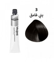 صبغة ماجريل من لوريال بروفيشينال بني غامق 3