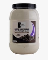 مقشر للوجه والجسم قهوة من سبا سيستم-4كجم