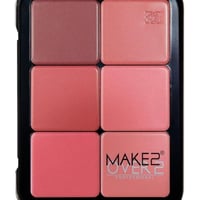 باليت احمر الخدود 12 ألوان من ميك اوفر 22 - BP01