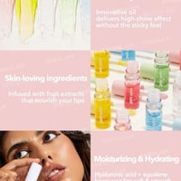 جيلي واو زيت ملمع ومرطب شفاه من شجلام - جريب فروت...