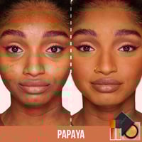فلتر مصحح لون البشرة وتفتيح اسفل العين بابايا من ه...