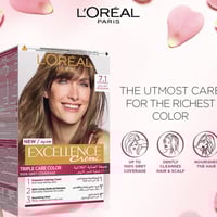 صبغة الشعر اكسلانس كريم لعناية ثلاثية بالشعر من لو...