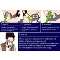 صبغة شعر اللحية للرجال من بيجين - بني متوسط بي 105