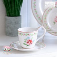 6900 كوب مع الصحن من جرين جيت Lily