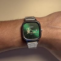 ساعة كاسيو بتصميم شعار الاهلي