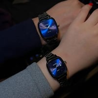 كاسيو LTP كبلز اسود مينا ازرق