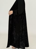 عبايه شتويه مخمل - شهد