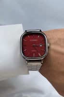 ساعة كاسيو LTP عنابي - بحفر حسب الطلب