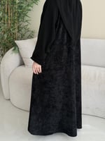 عبايه شتويه مخمل - شهد