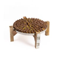 صينية أصابع البقلاوة بالكاجو والشوكولاتة