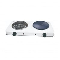 ريبون سخان كهربائي وصاج 2 عين - 1000 واط - أبيض -...