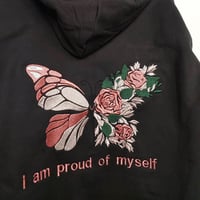 بلوفر فراشة الورد