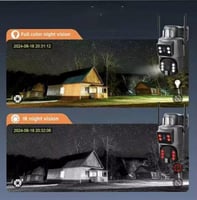 كاميرا المراقبة بالطاقة الشمسية شريحة انترنت وعدست...