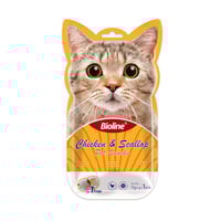 مكافآت بيولاين نكهات متعددة للقطط - 5×15جم