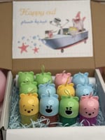 بوكس العيد مجموعة سلايم متعددة الألوان