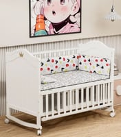 سرير اطفال خشبي 120×60 سم