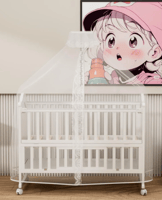 سرير اطفال خشبي 120×60 سم