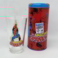 حصالة سبايدر مان مع كوب زجاجي