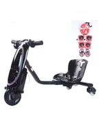 سكوتر درفت صغير 36 فولت مع خوذة وحماية مع بوق