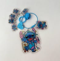 سلسة مفاتيح ستيتش و انجل