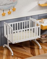 سرير اطفال خشبي 93×50×85 سم