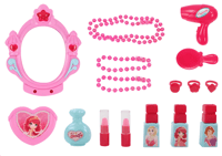 حقيبة 3 في 1 للأطفال ، مجموعة مستحضرات تجميل