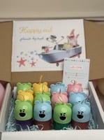 بوكس العيد مجموعة سلايم متعددة الألوان