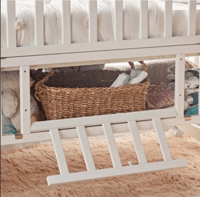 سرير اطفال بمساحة تخزين كلاسيكي وانيق مع كفرات 120...