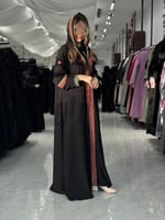 عباية D558 - تطريز