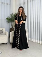 عباية D583 -بيج