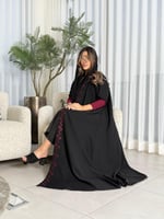 عباية D583 -عنابي