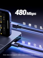 الأصلي كيبل 100 واط من UGREEN كيبل شحن فائق للابتو...