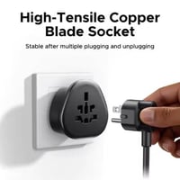 فيش سفر UGREEN محول أوروبي (EU Plug) | محول 2300 و...