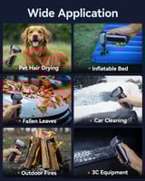 من وولف بوكس MF100 منفاخ لا سلكي 150000RPM قوي جدا